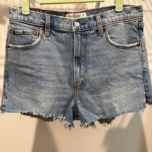 Abercrombie and Fitch High Rise Mom Short